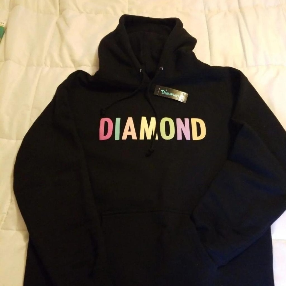 Diamond  supply co diamond colour pop hoodie